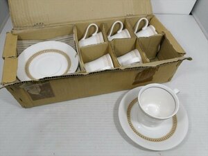 SanwaJAPAN カップ&ソーサー 6ヶセット コーヒーカップ ティーカップ 食器 箱付き 雑貨