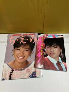 【現状品】中古品　明星特別編集ち・え・み/CHIEMI−堀ちえみ写真集PART2　２冊セット