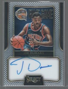 14-15 Panini Select Joe Dumars Auto /149