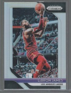 18-19 Panini Prizm Prizms Silver LeBron James