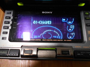 SONY ソニー WX-C66MD 2DIN CD MD AM FM デッキ 当時物