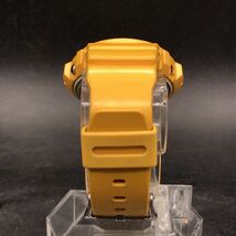 M198 稼働品 良品 G-SHOCK ジーショック 腕時計 DW-6900 1289 CASIO カシオ オレンジ系 イエロー Gショック SHOCK RESIST_画像6