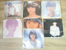 【ジャンク】SONY シングルレコード 松田聖子 7点セット_画像1