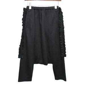 COMME des GARCONS COMME des GARCONS com com Comme des Garcons 15AW side frill jersey - sarouel pants penguin pants RP-P004