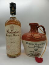 《⑤ウイスキー2箱セット・Ballantines・ファウンダーズ リザーブ1827 ・43度・ 容量、750ml★King of Kings・munros・未開栓、保管品》_画像1