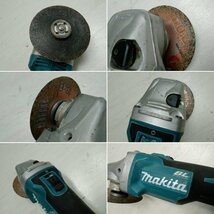 makita マキタ 100mm 充電式 ディスクグラインダ GA412D 18V バッテリ BL1860B ディスクグラインダー 研磨機_画像5