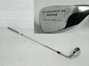 147 美品 St.Andrews セントアンドリュース アイアン S.A BOUNCE-05 WEDGE 60° 34.75 男性 右利き　ゴルフ クラブ