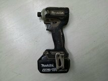 makita マキタ 充電式 インパクトドライバ TD171D バッテリー BL1860B 一個 急速充電器 DC18RF TD171DGX AB オーセンティックブラウン_画像2