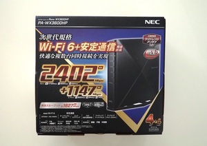 【現行機種！】NEC Wi-Fiホームルーター Aterm WX3600HP 【送料込でお買得！】