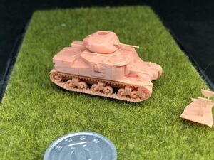 1/144レジンキット　未組立　未塗装 WWⅡ アメリカ軍　イギリス軍　M3グラント中戦車　ワールドタンクミュージアム　【同梱可能】231112