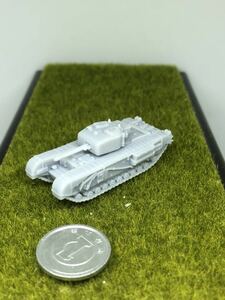 1/144レジンキット　未塗装　未組立　イギリス軍　チャーチル歩兵戦車　鋳造製砲塔 Mk.Ⅳ ワールドタンクミュージアム 【同梱可能】