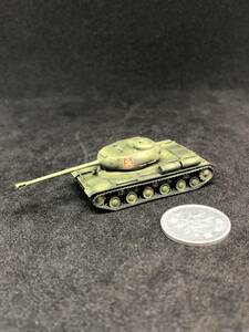 1/144 完成品　ガールズ&パンツァー　プラウダ高校　IS-2 重戦車　ワールドタンクミュージアム　【同梱可】