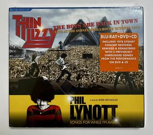 未開封　デジパック仕様 BLU-RAY+DVD+CD フィル・ライノット 1978年10月ライブ The boys are back in town Phil Lynott