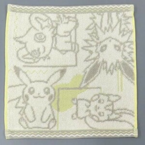 「ポケットモンスター ブリリアントダイヤモンド・シャイニングパール 」 G賞　コリンク＆サンダー＆ピカチュウ＆パチリス　デザインタオル