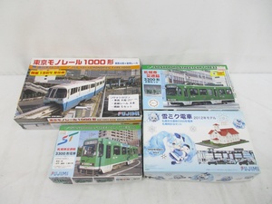 5478P 未組立 鉄道 プラモデル 鉄道模型 フジミ FUJIMI まとめ★ 東京モノレール1000形/開業1964年仕様 札幌市交通局3300形 雪ミク電車2012