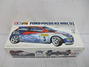 5634Y TAMIYA タミヤ フォード フォーカス RS WRC 02 1/10 電動RC４WDレーシングカー ◆FORD FOCUS TL-01シャーシ プラモデル ラジコン RC