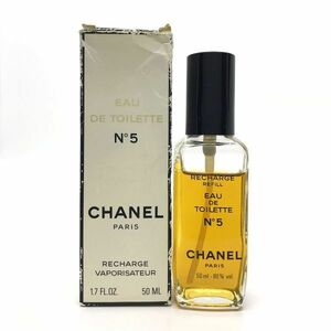 CHANEL シャネル No.5 EDT 50ml ☆残量たっぷり　送料350円