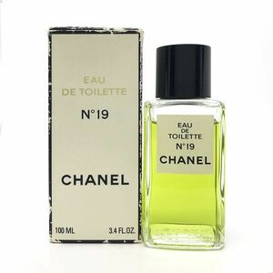 CHANEL シャネル No.19 EDT 100ml ☆残量たっぷり9割　送料510円