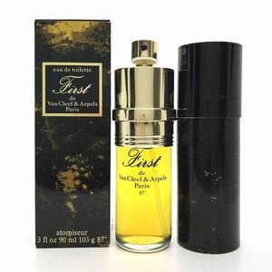 VAN CLEEF&ARPELS ヴァン クリーフ&アーペル ファースト EDT 90ml ☆残量たっぷり　送料510円