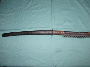「 　日本刀薙刀拵え　繋ぎは模造刀　　」