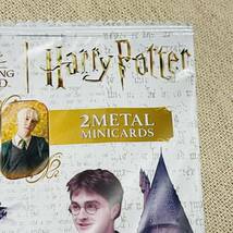 新品送料無料　HARRY POTTER METAL MINICARDS ハリーポッター　メタルミニカード　3パックセット_画像5