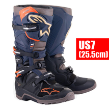 ALPINESTARS TECH7エンデューロドライスターブーツ　ブラックナイトネイビーホワイトグレー /US7(25.5cｍ) 【送料サービス】_画像1