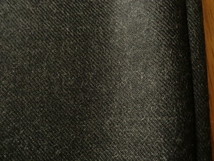 ハンドメイド＊毛１００%　ウール　ワイドパンツ　裏地付き　濃いグレー　裾上げOK_画像5