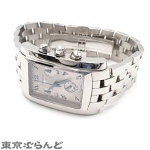 101696662 1円 ロンジン LONGINES ドルチェヴィータ クロノグラフ L5.656.4 SS レクタンギュラー 腕時計 メンズ クォーツ_画像2