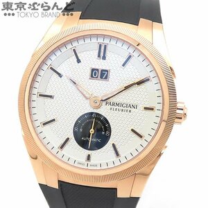 101692124 Palmijani Flurier Tonda GT PFC910-1500140-x01482 Серебряный K18PG Rubber Kinto Solid Big Date Watch Men Automatic