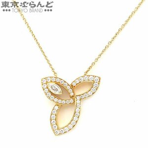 101699247 ハリーウィンストン HARRY WINSTON リリークラスター ペンダント PEDYMQRFLC K18YG ダイヤモンド ネックレス レディース 仕上済