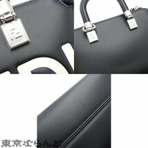 101699469 フェンディ FENDI バイザウェイ ミニ 2WAY 8BS067 ブラック シルバー金具 レザー ショルダーバッグ レディース エンボスロゴ_画像7