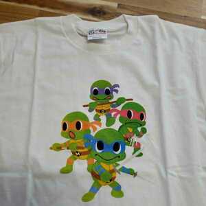 ティーンエイジミュータントニンジャタートルズTeenage Mutant Ninja Turtles 忍者タートルTシャツ　M アメコミ