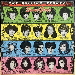 THE ROLLING STONES / SOME GIRLS ( UK Orig 初回無修正インナー )