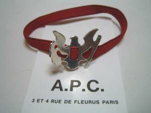 新品 APC A.P.C. アーペーセー シルバーバンド ゴムバンド