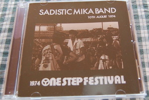 名演 加藤和彦 サディスティック・ミカ・バンド【送料無料】Sadistic Mika Band【1974 ワンステップ・フェスティバル】中古美品