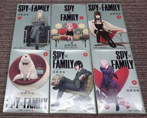 YI オ11-241 SPY×FAMILY コミック 1-6巻セット 遠藤 達哉 ジャンプコミックス 集英社