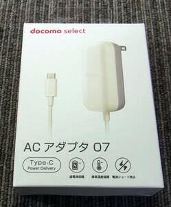 YI オ11-133 NTTドコモ docomo ACアダプタ 07 Type-C スマホ 急速充電器