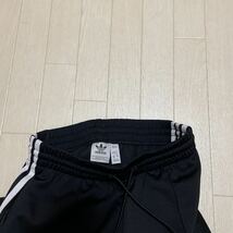 和79★ adidas originals アディダスオリジナルス ジャージ ワイドパンツ ガウチョパンツ ボトムス M レディース ブラック_画像3