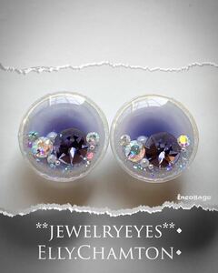 ■ec*3K1601*レジン*ブライスアイ*カスタム*いーちゃむアイ*blythe custom carving resin eyes■