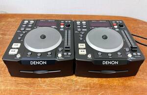 DENON デノン DJコントローラー 2台セット DN-S1200 音楽機材 リミックス CD再生 USB再生 ステレオ Audio プレイリスト 通電確認OK