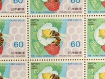 1985年 第30回国際養蜂会議記念 1シート(20面) 切手 未使用_画像2