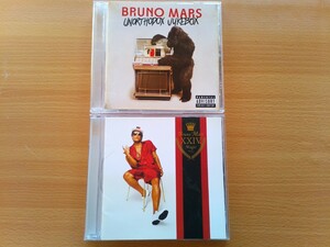 即決 ブルーノ・マーズ Bruno Mars アルバムCD2枚セット「Unorthodox Jukebox」+「24K Magic」