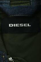 ディーゼル DIESEL サイズ:S デニム切替ボンバーブルゾン 中古 BS99_画像3