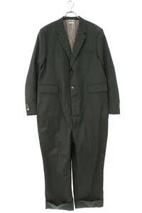 トムブラウン THOM BROWNE MUU020A-F0169-035 サイズ:4 トリコロールオールインワンジャンプスーツ 中古 BS99