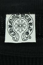 クロムハーツ Chrome Hearts サイズ:M ロゴ刺繍サーマル長袖カットソー 中古 GZ11_画像3