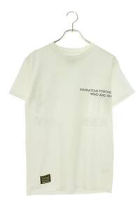 ウィンダンシー WIND AND SEA マンハッタンポーテージ 23SS S/S Tee サイズ:S ダブルネームプリントTシャツ 中古 BS99