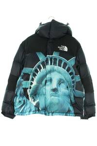 シュプリーム SUPREME ノースフェイス 19AW Statue of Liberty Baltro Jacket サイズ:S 自由の女神バルトロダウンジャケット 中古 SB01