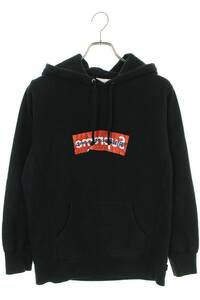 シュプリーム SUPREME コムデギャルソンシャツ 17SS Box Logo Hooded Sweatshirt サイズ:S ペーパーアートボックスロゴパーカー 中古 NO05