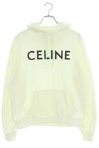 セリーヌバイエディスリマン CELINE by Hedi Slimane 2Y321670Q サイズ:XL クラシックロゴルーズプルオーバーパーカー 中古 SB01_画像1