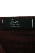 アルマーニコレッツォーニ ARMANI COLLEZIONI SCPJ15 サイズ:32インチ ベロアロングパンツ 中古 BS99_画像3